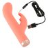 You2Toys Peachy! Mini Rabbit - Vibrador Recargable con Conejito (Durazno)