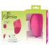 Sonrisa Thumping Touch - Vibrador recargable y pulsante para el clítoris (rosa)