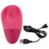 Sonrisa Thumping Touch - Vibrador recargable y pulsante para el clítoris (rosa)