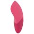 Sonrisa Thumping Touch - Vibrador recargable y pulsante para el clítoris (rosa)