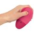 Sonrisa Thumping Touch - Vibrador recargable y pulsante para el clítoris (rosa)