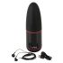 WYNE 02 - Masturbador vibrador-sugador, recargable (blanco y negro)