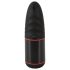 WYNE 02 - Masturbador vibrador-sugador, recargable (blanco y negro)
