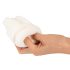 WYNE 02 - Masturbador vibrador-sugador, recargable (blanco y negro)
