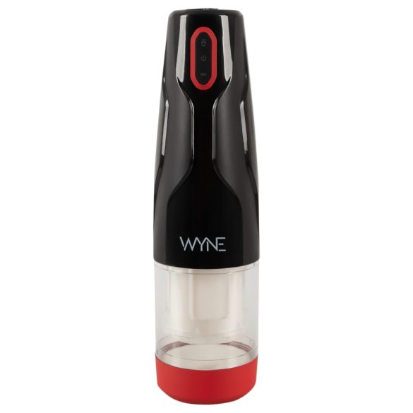WYNE 05 - masturbador rotatorio recargable (negro-blanco)