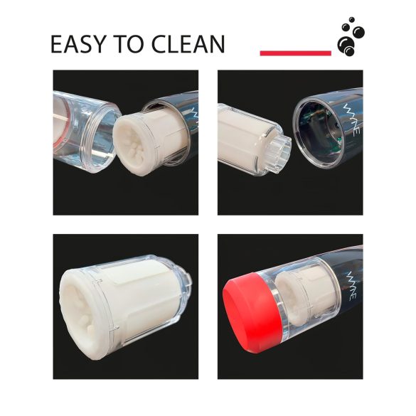 WYNE 05 - masturbador automático rotatorio - recargable - negro y blanco