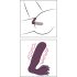 Javida RC - Vibrador Clitorial 2 Funciones con Control Remoto (Lila)