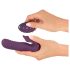 Javida RC - Vibrador Clitorial 2 Funciones con Control Remoto (Lila)