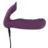 Javida RC - Vibrador Clitorial 2 Funciones con Control Remoto (Lila)