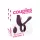 Couples Choice - anillo vibrador recargable con control remoto (lila)