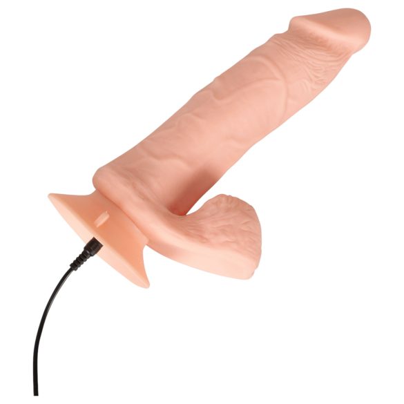 Nature Skin - vibrador con control remoto - realista - color natural