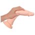 Vibrador natural con ventosa Nature Skin