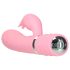 Pillow Talk Lively - vibrador recargable con estimulador de clítoris (rosa)