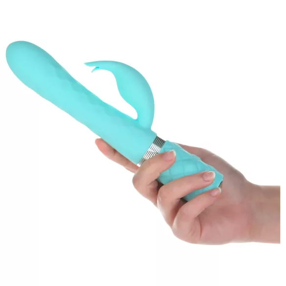 Pillow Talk Lively - vibrador con brazo para el clítoris recargable (turquesa)