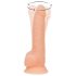 Naked Addiction - vibrador rotativo - realista - 20 cm - color piel