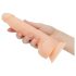 Naked Addiction - vibrador rotativo - realista - 20 cm - color piel