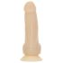 Naked Addiction Rotating 7 - vibrador rotante (18cm) - natural
