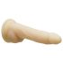 Naked Addiction Rotating 7 - vibrador rotante (18cm) - natural