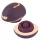 Belou - vibrador recargable masajeador de vulva giratorio - silicona lila