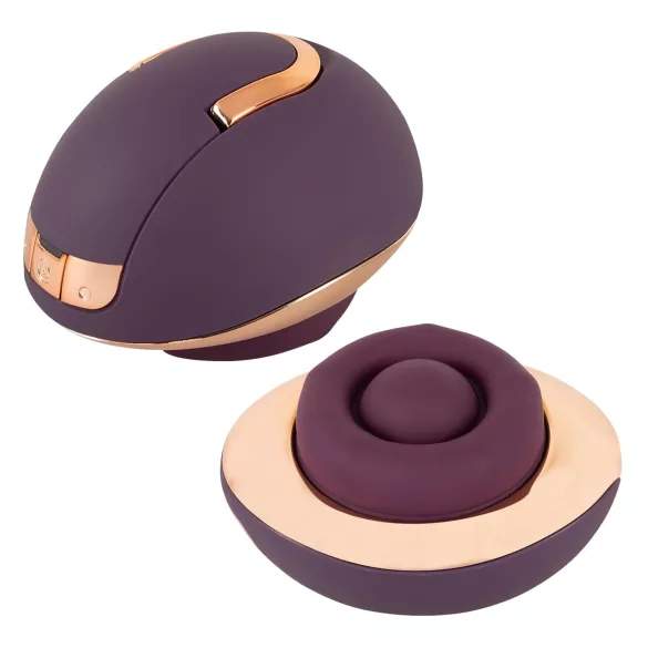Belou - vibrador recargable masajeador de vulva giratorio - silicona lila