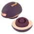 Belou - vibrador recargable masajeador de vulva giratorio - silicona lila