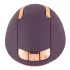 Belou - vibrador recargable masajeador de vulva giratorio - silicona lila