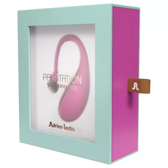Adrien Lastic Palpitation - huevo vibrador inteligente - silicona rosa