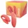 We-Vibe Chorus - Vibrador para parejas controlado por app (naranja)