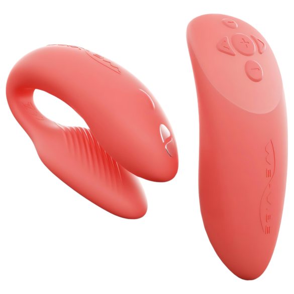 We-Vibe Chorus - vibrador para parejas recargable con app - naranja
