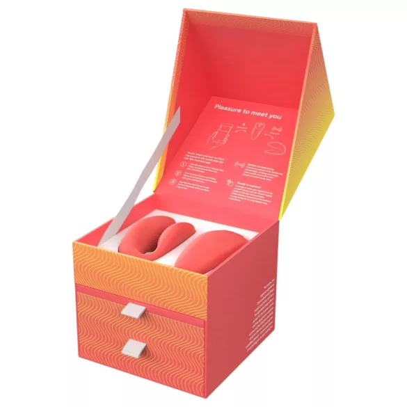 We-Vibe Chorus - Vibrador para parejas controlado por app (naranja)