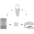 We-Vibe Chorus - Vibrador para parejas controlado por app (naranja)