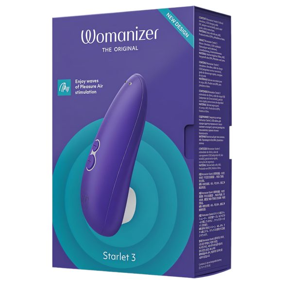 Womanizer Starlet 3 - succionador de clítoris por ondas - azul