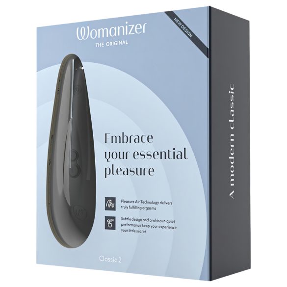 Womanizer Classic 2 - succionador de clítoris recargable - ondas de aire - negro