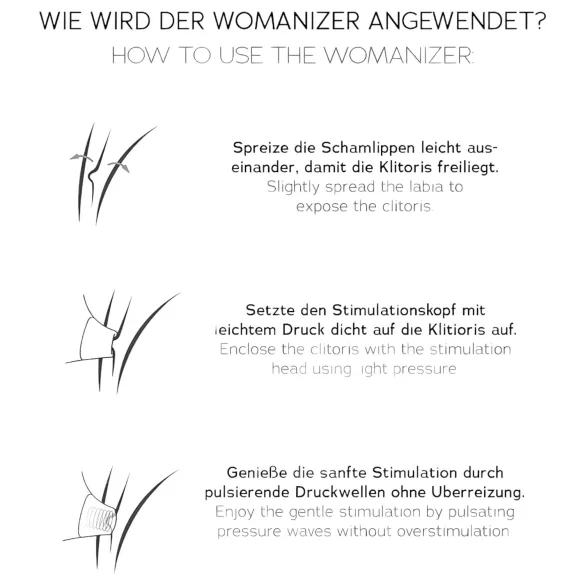 Womanizer Premium 2 - succionador de clítoris ondas de aire - rojo