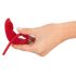 SMILE Slim Panty - Vibrador inalámbrico recargable para clítoris (rojo)