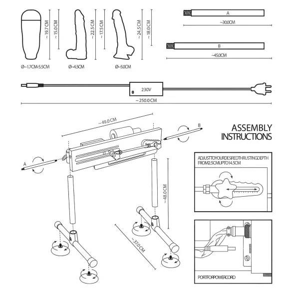 The Banger Fucking Machine - máquina sexual doble