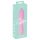 Cuties Mini 3: vibrador recargable rosa, acanalado y resistente al agua
