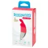 Happyrabbit Knicker - vibrador de clítoris recargable - silicona roja