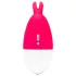 Happyrabbit Knicker - vibrador de clítoris recargable - silicona roja