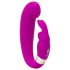 Vibrador Mini G con Estimulador de Clítoris Happyrabbit - Recargable (Morado)