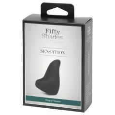   Fifty Shades of Grey - Vibrador para dedo - potente - silicona negra