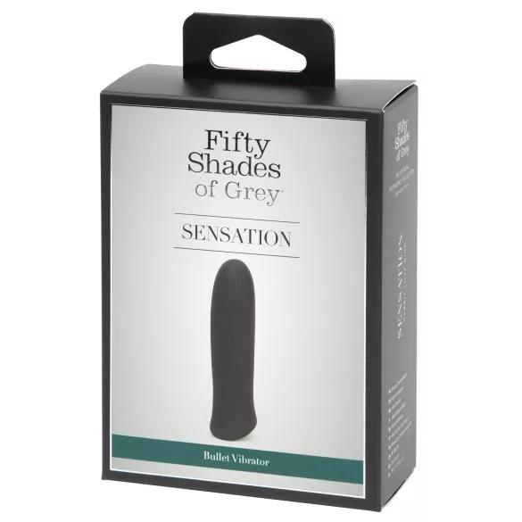 Sensation Bullet - mini vibrador potente - silicona negra
