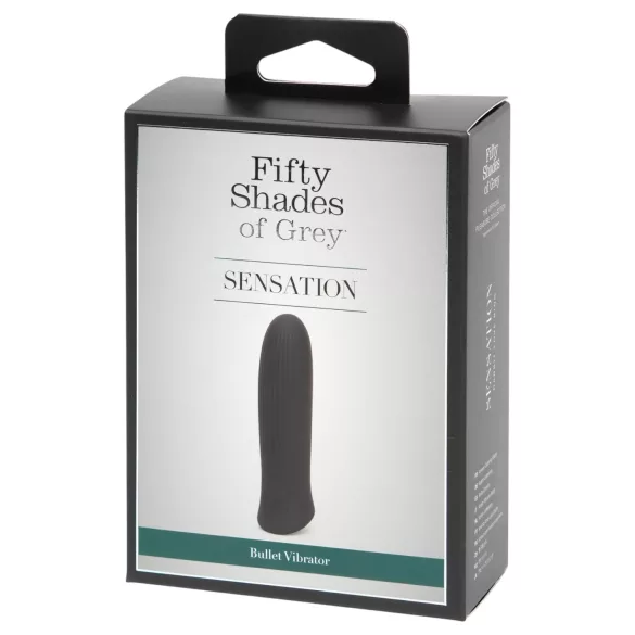 Sensation Bullet - mini vibrador potente - silicona negra