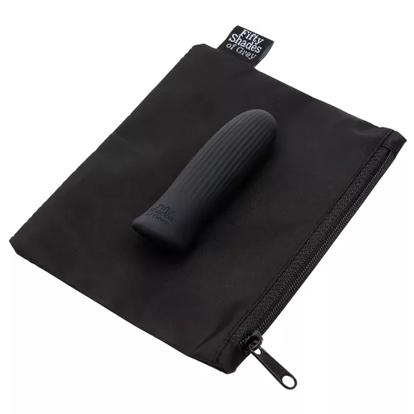 Sensation Bullet - mini vibrador potente - silicona negra