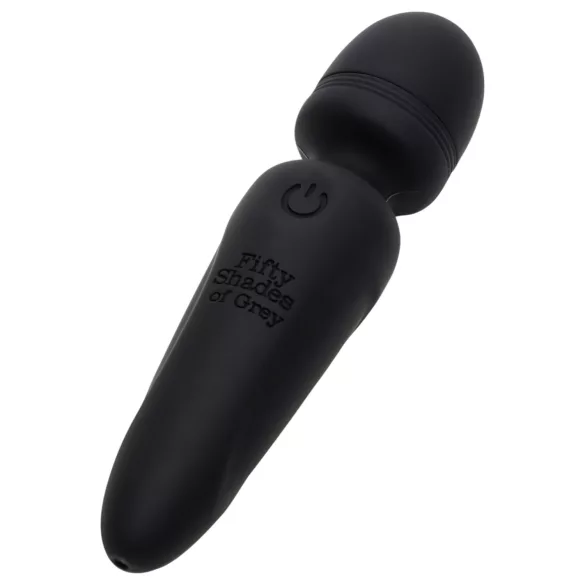 Sensation Wand - mini masajeador recargable - silicona negra