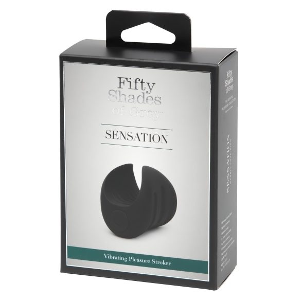 Sensation Fifty Shades - vibrador para glande (negro)