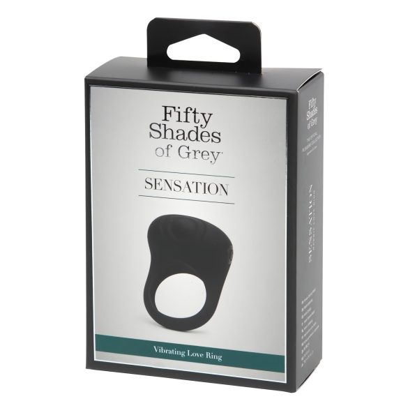 Sensation en negro: Anillo vibrador 50 Sombras de Grey