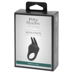   Las cincuenta sombras de Grey Sensation - anillo para el pene con estimulador de clítoris (negro)