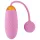 Svakom Ella Neo - huevo vibrador inteligente - silicona rosa