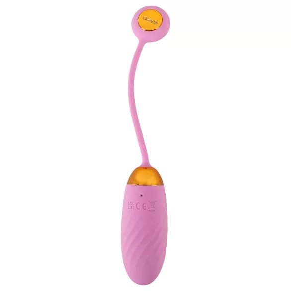Svakom Ella Neo - huevo vibrador inteligente - silicona rosa